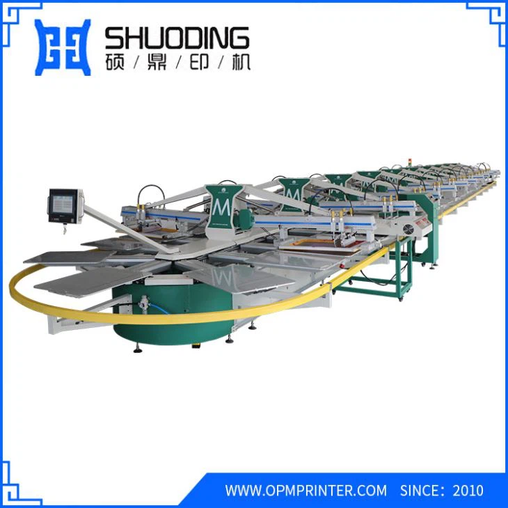 Rotary Silk Screen Printing Machine Rotary Silk Screen Printing Machine