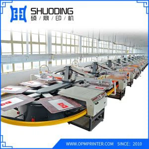 Automatyczna maszyna do drukowania ekranu obrotowego